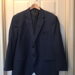 NWOT Mens sports coat by Jos A Bank. Size. 42 regular. Beautiful dark blue
